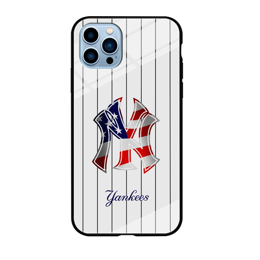 New York Yankees Flag Adaptation iPhone 12 Pro Case