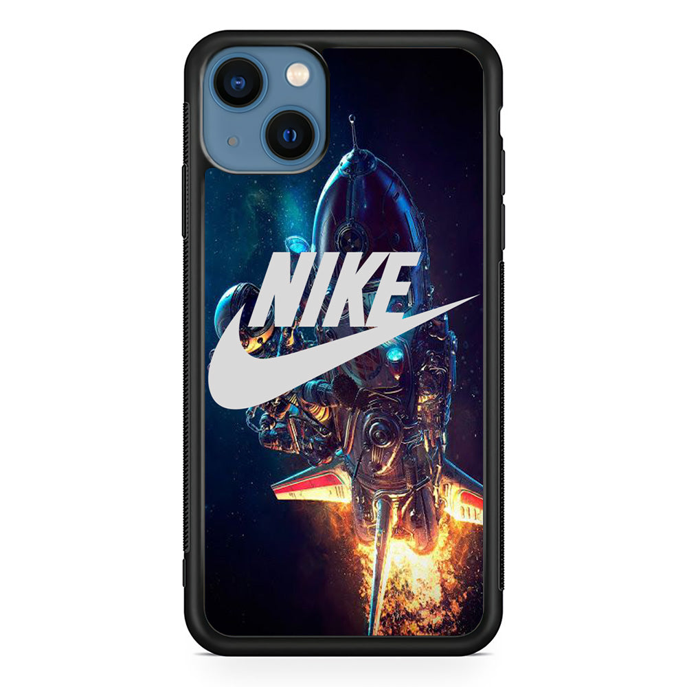 Nike Astronaut Rocket Space iPhone 14 Plus Case - Carneyforia