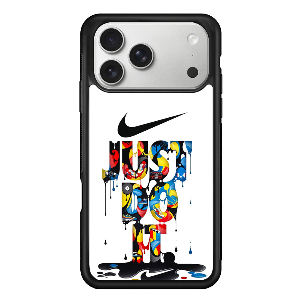 Nike Just Do It Paint Art iPhone 17 Pro Max Case