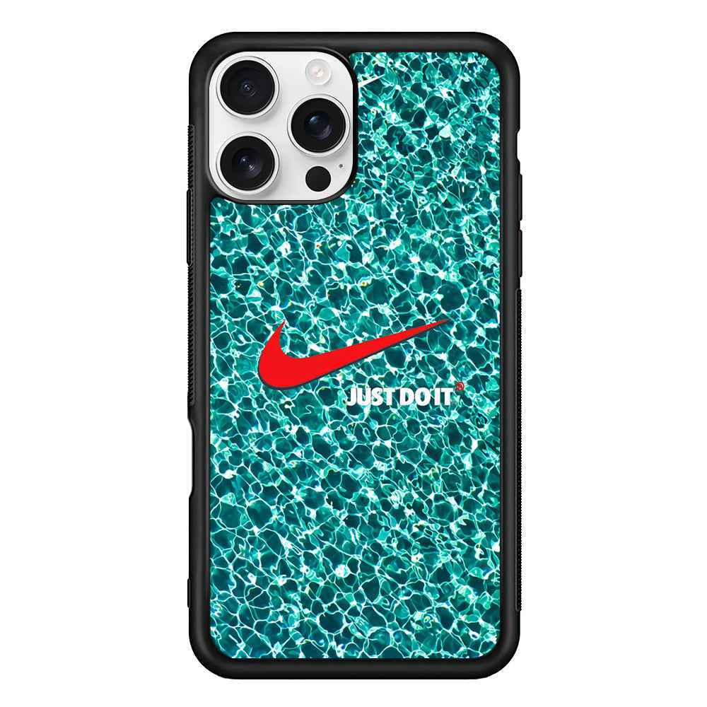 Nike Red Shiny iPhone 16 Pro Case