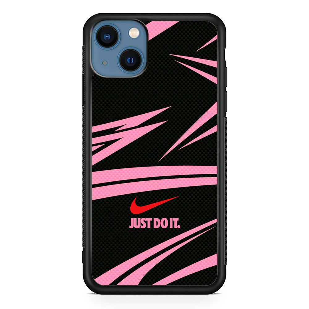 Nike Rose Colored Wave iPhone 15 Plus Case - Carneyforia