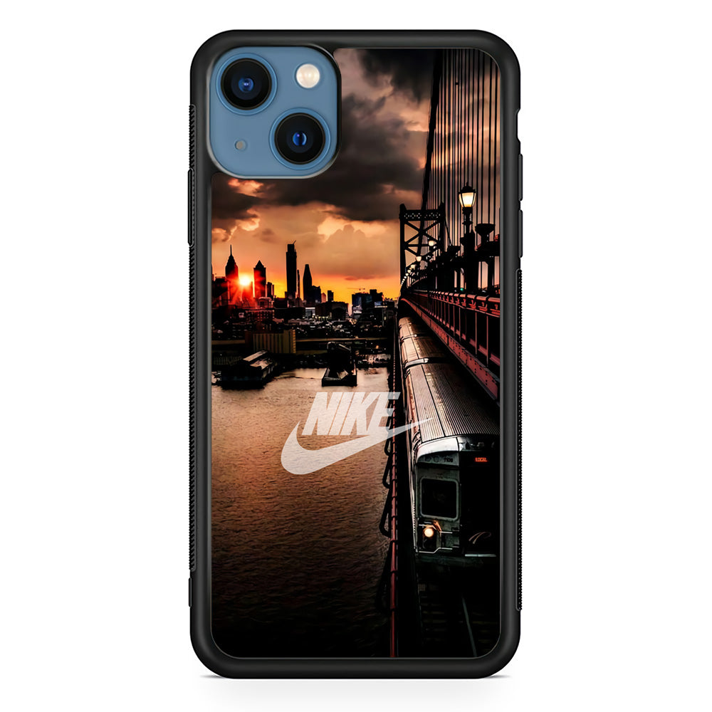 Nike Sunset in New York iPhone 14 Plus Case - Carneyforia