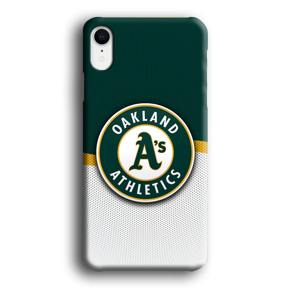 Oakland Athletics Team MLB iPhone XR Case