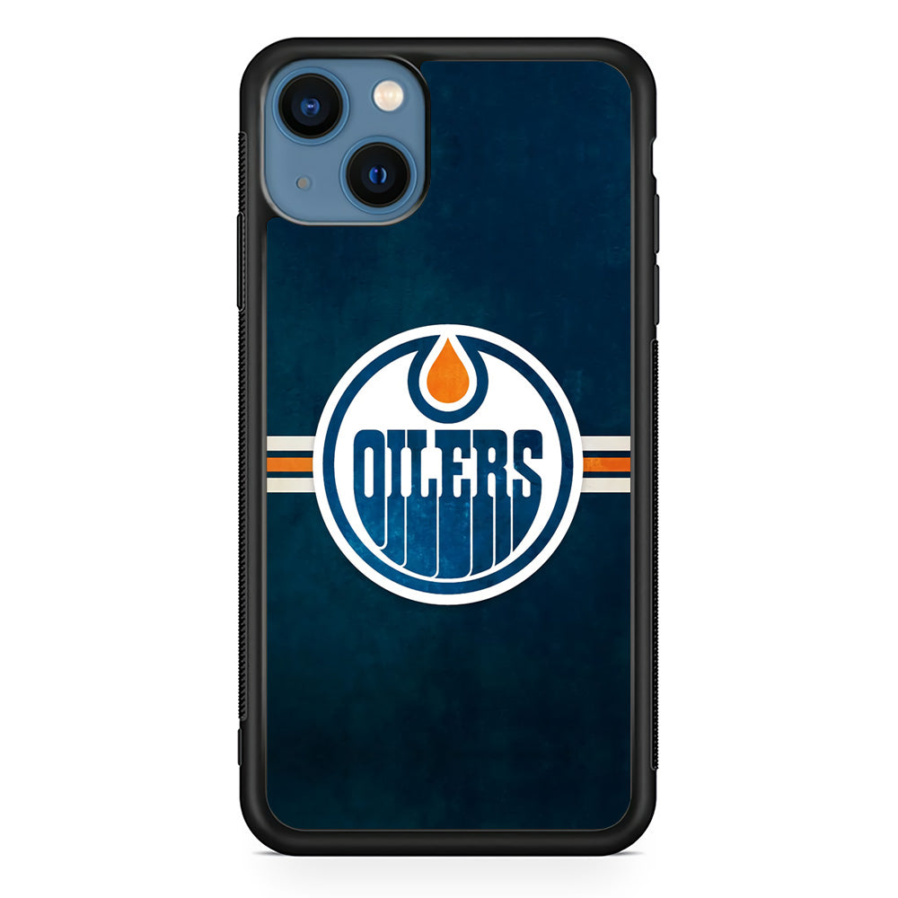 Oilers NHL Team iPhone 14 Plus Case - Carneyforia