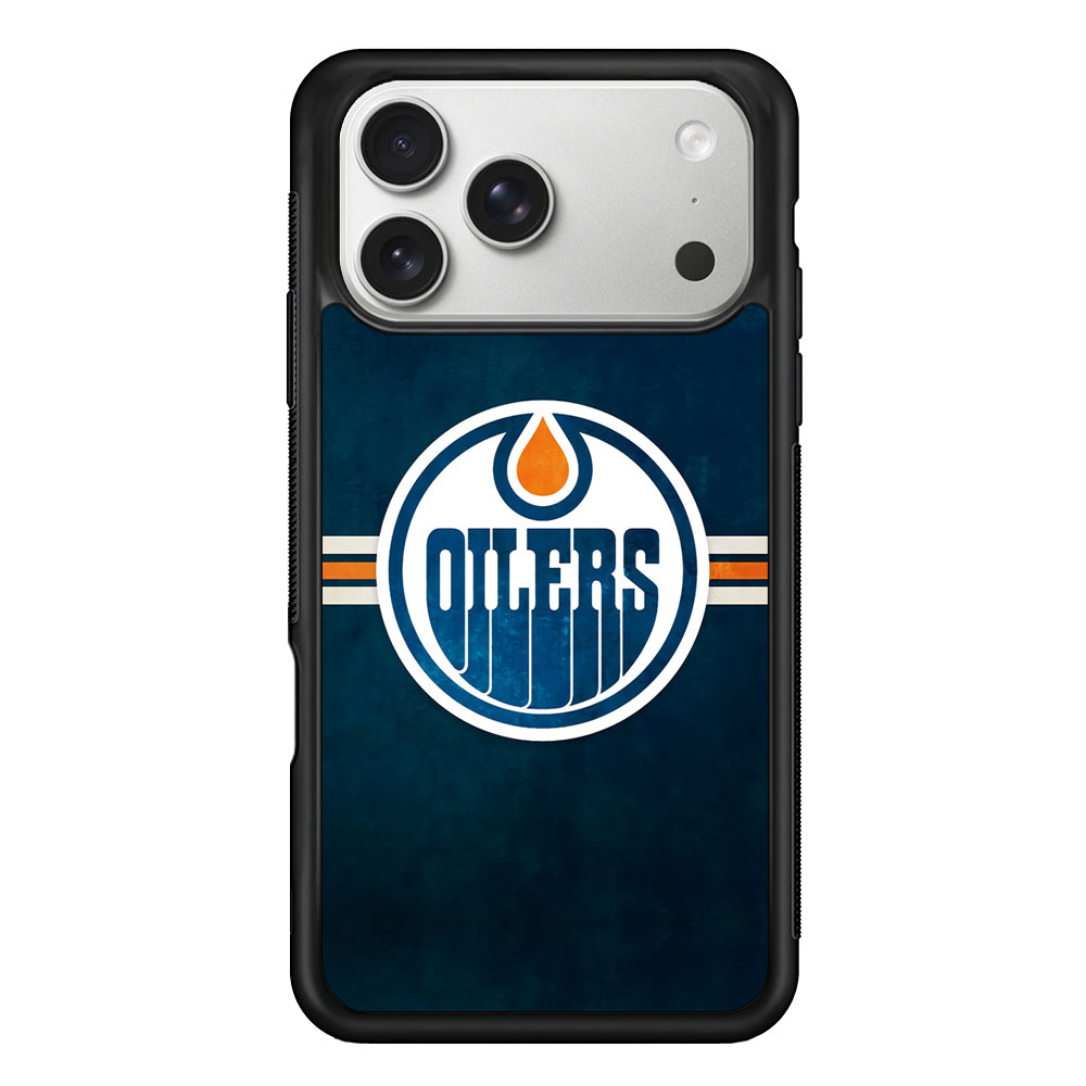 Oilers NHL Team iPhone 17 Pro Case