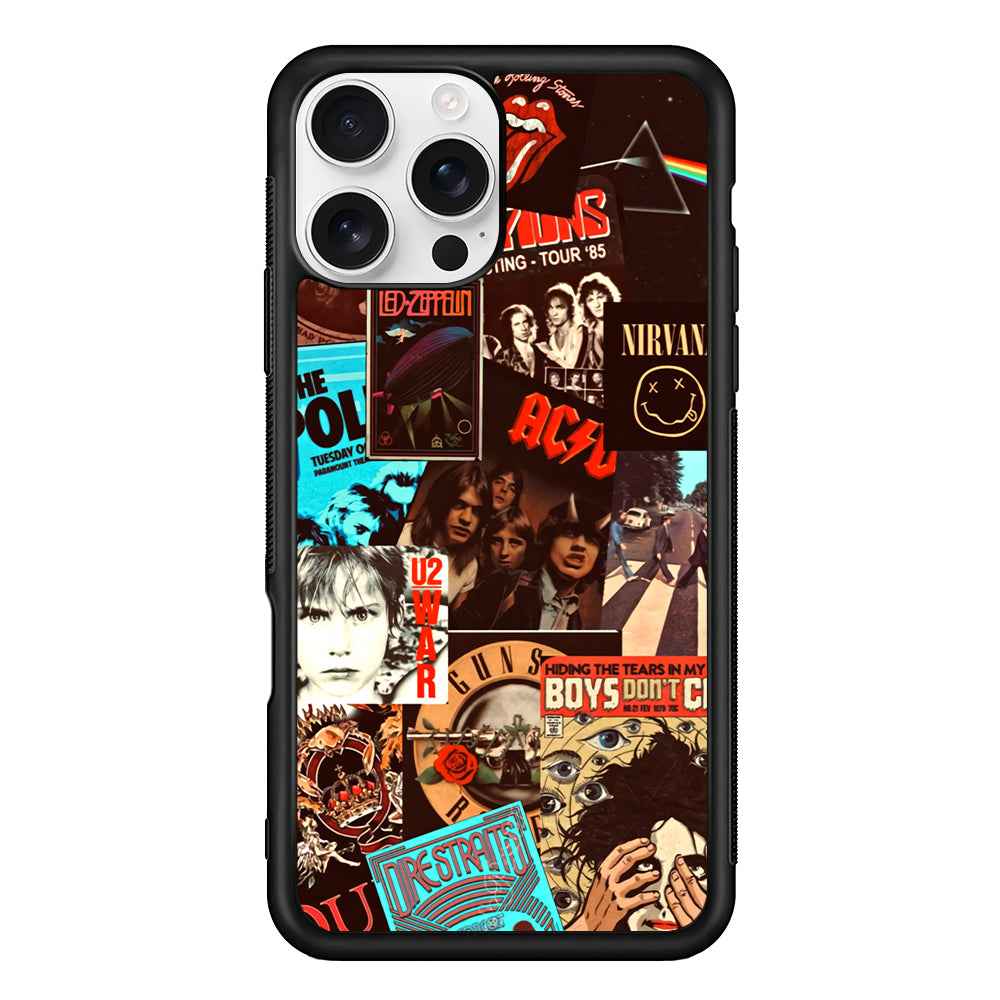 Old Poster of Rock's iPhone 16 Pro Case