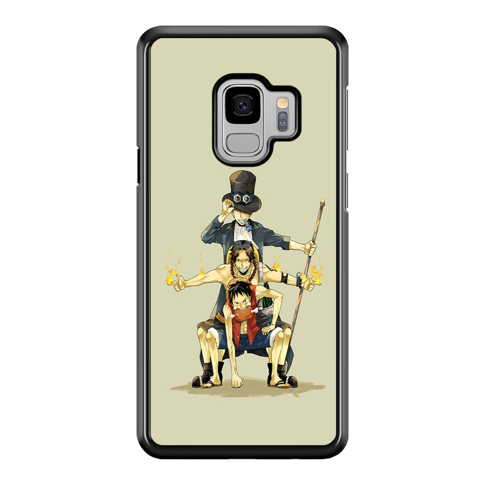 One Piece Brothers in Arms Samsung Galaxy S9 Case