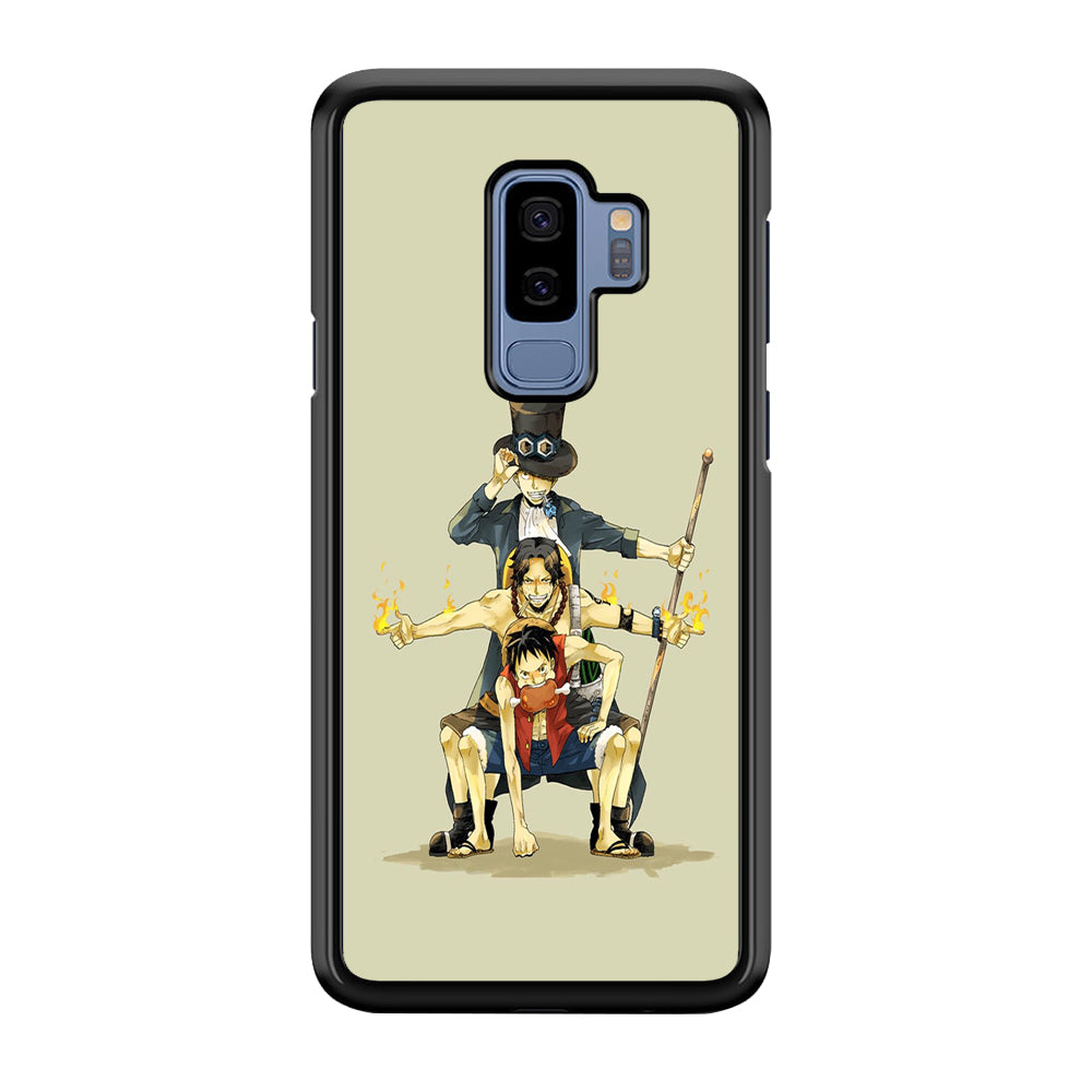 One Piece Brothers in Arms Samsung Galaxy S9 Plus Case