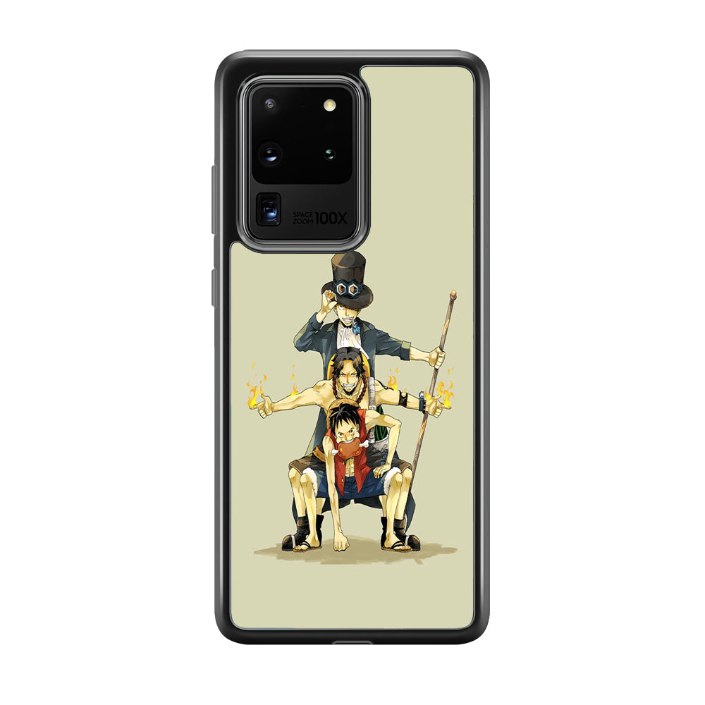 One Piece Brothers in Arms Samsung Galaxy S20 Ultra Case