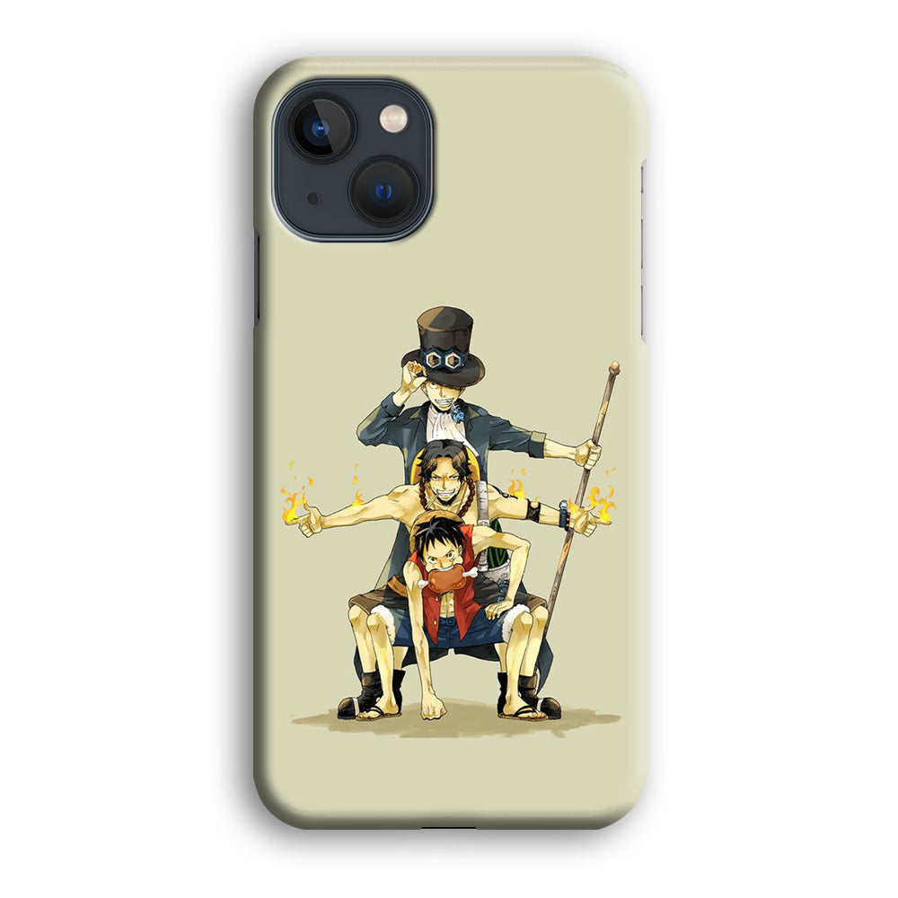 One Piece Brothers in Arms iIPhone 13 Case