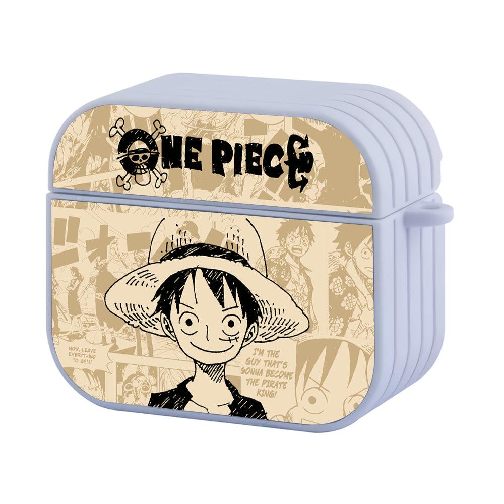 One Piece Future Pirate King Apple Airpods 4 Case White