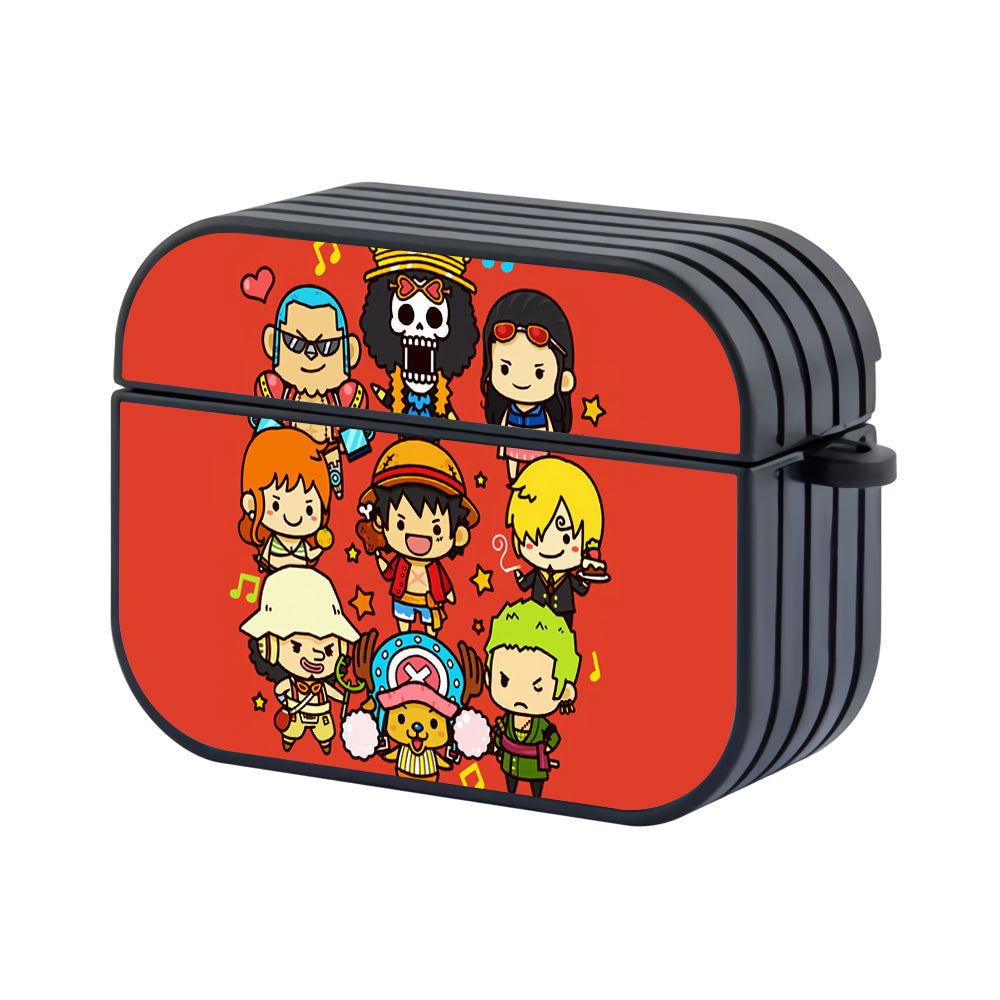 One Piece Luffy Cute and Team Apple AirPods Pro 3 Case