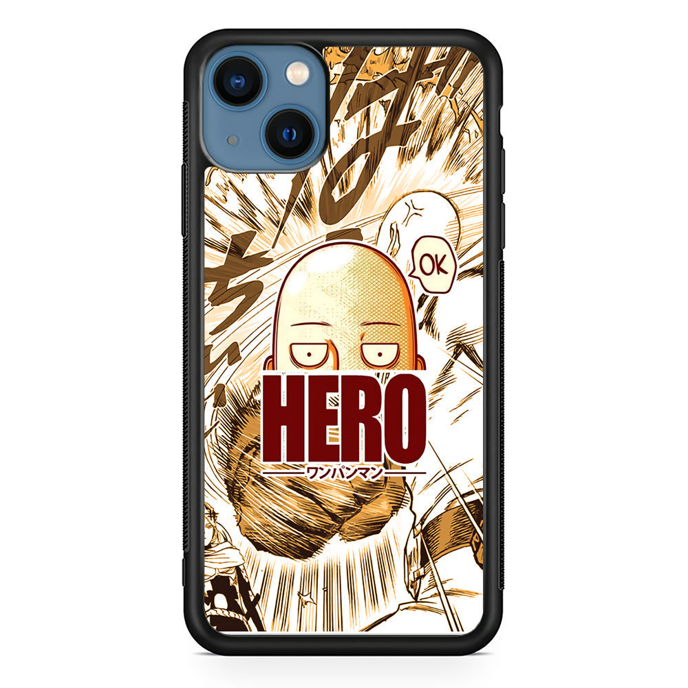 One Punch Man Hero no Saitama iPhone 14 Plus Case - Carneyforia