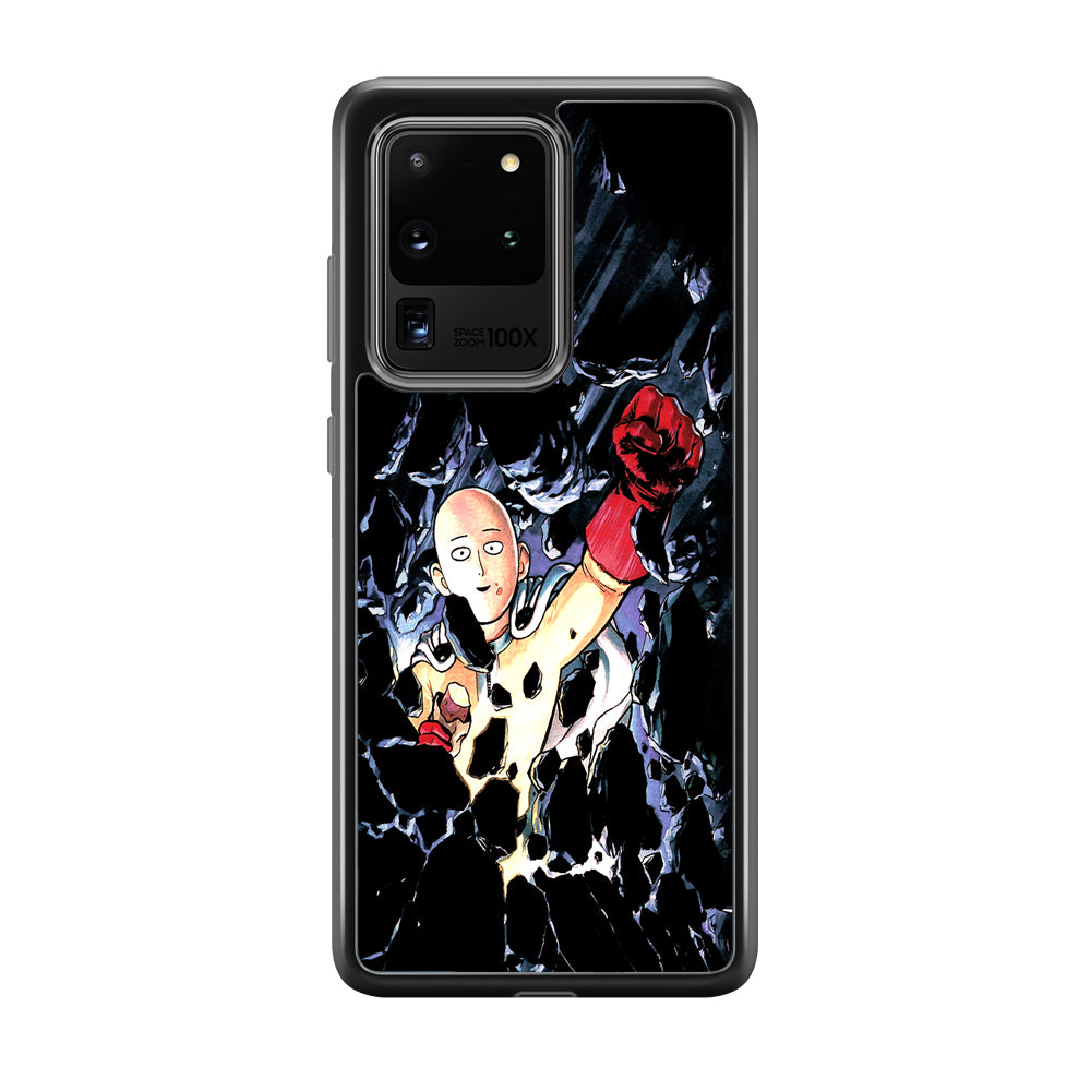 One Punch Man Smile On Samsung Galaxy S20 Ultra Case
