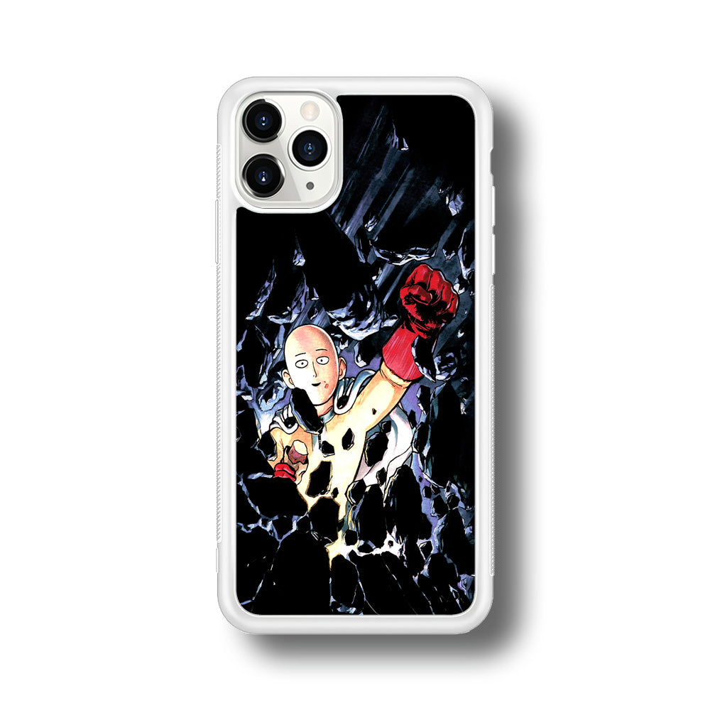 One Punch Man Smile On iPhone 11 Pro Max Case