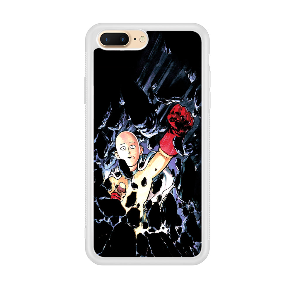 One Punch Man Smile On iPhone 8 Plus Case