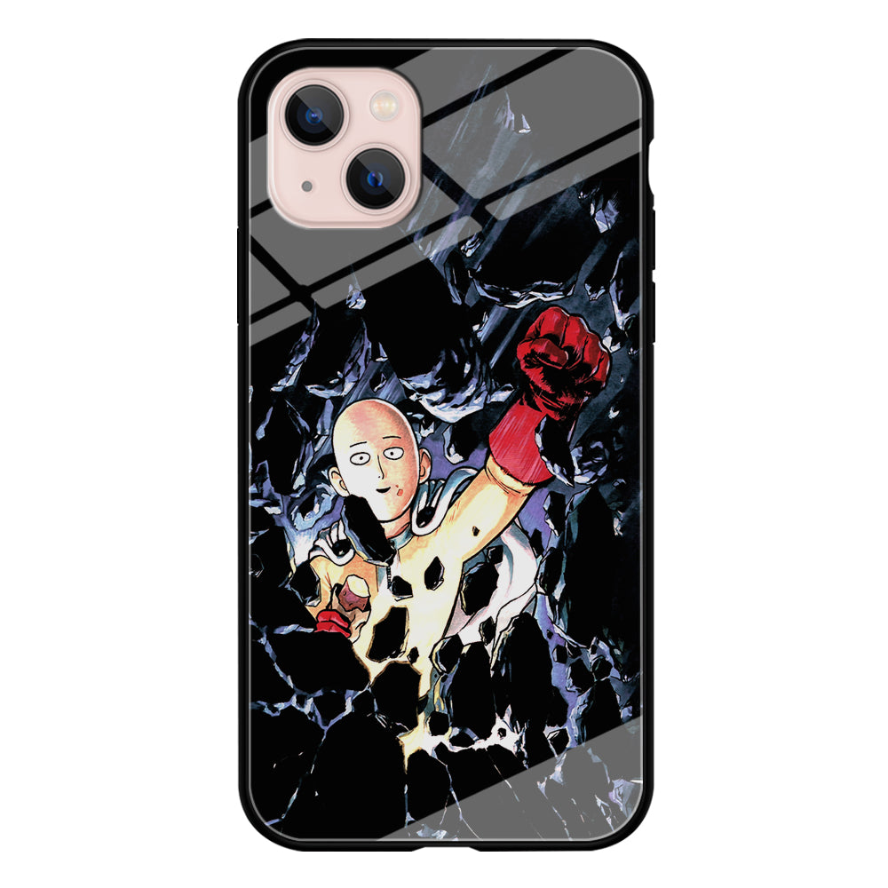 One Punch Man Smile On iPhone 13 Case
