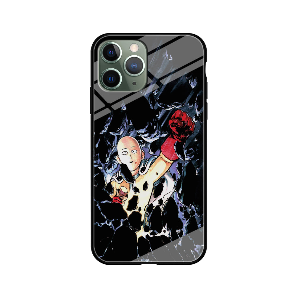One Punch Man Smile On iPhone 11 Pro Max Case