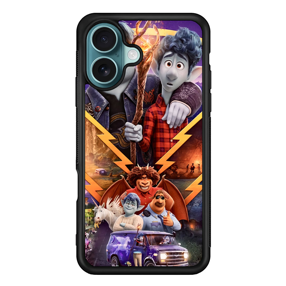 Onward Poster iPhone 16 Case