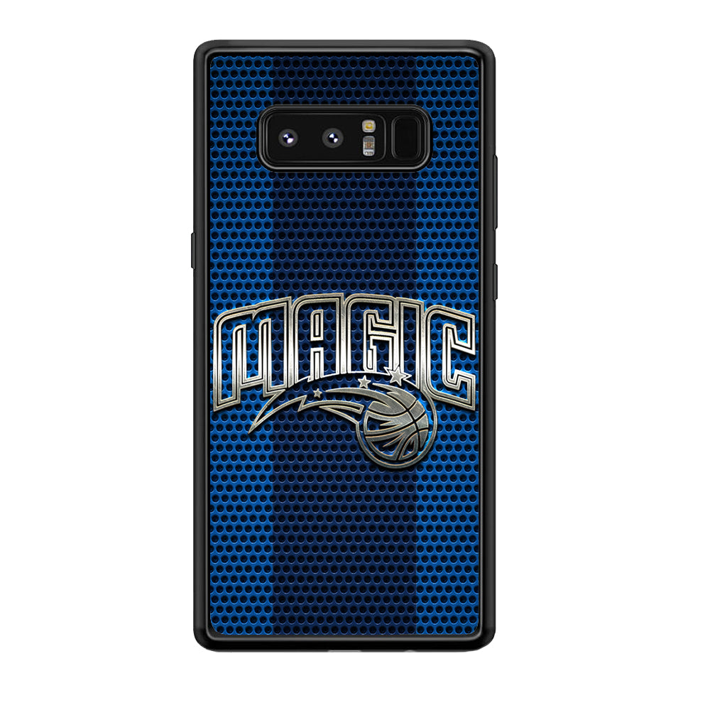 Orlando Magic Team Stripe Pattern Samsung Galaxy Note 8 Case