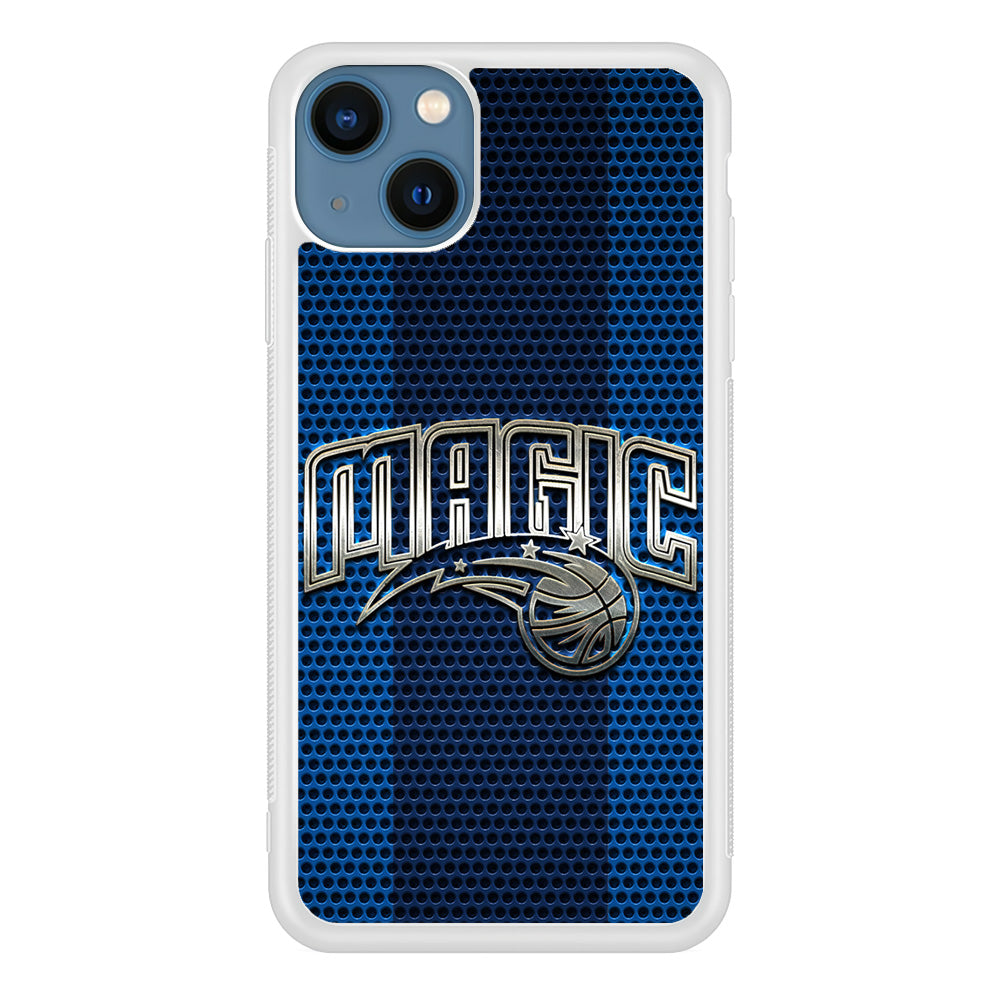 Orlando Magic Team Stripe Pattern iPhone 13 Case