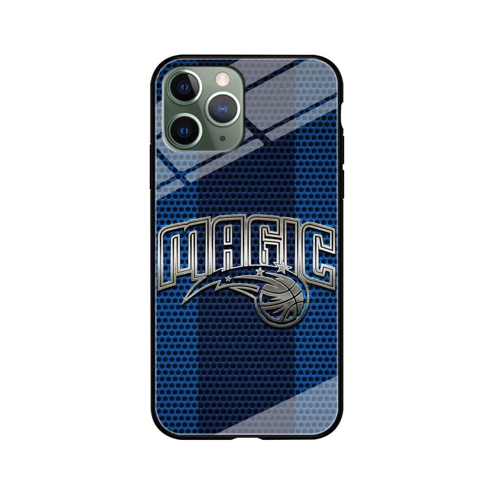 Orlando Magic Team Stripe Pattern iPhone 11 Pro Max Case