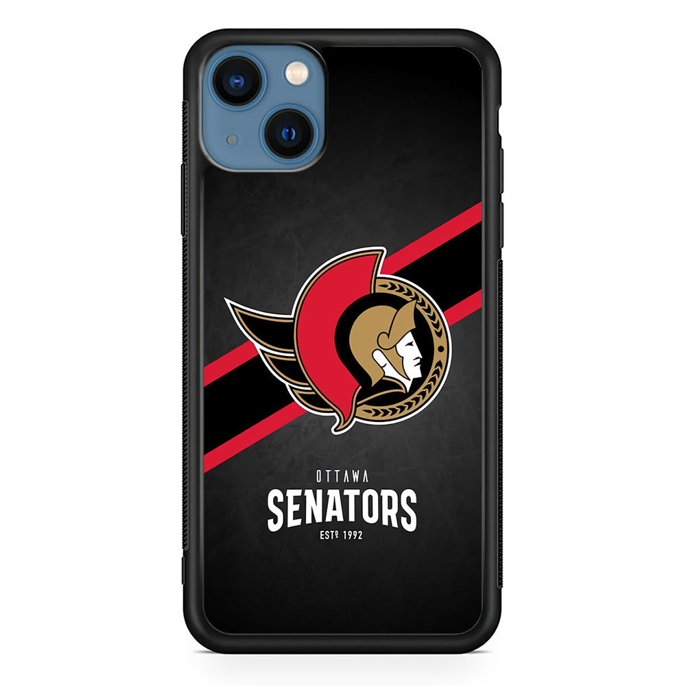 Ottawa Senators Team iPhone 15 Case - Carneyforia