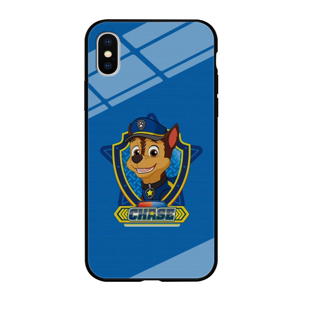 Paw Patrol Chase Photo Frame iPhone X Case