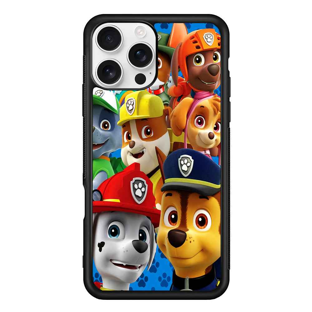 Paw Patrol Job of Team iPhone 16 Pro Case