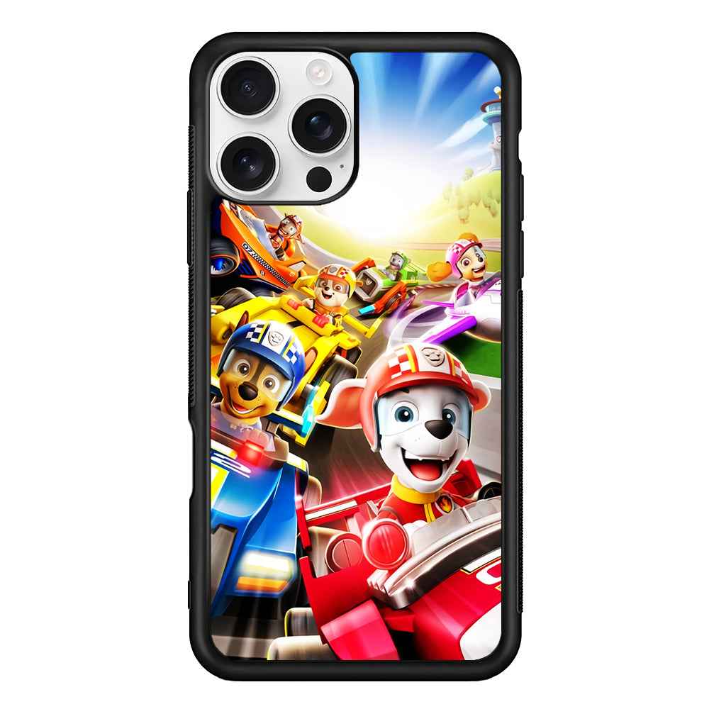 Paw Patrol Race iPhone 16 Pro Case