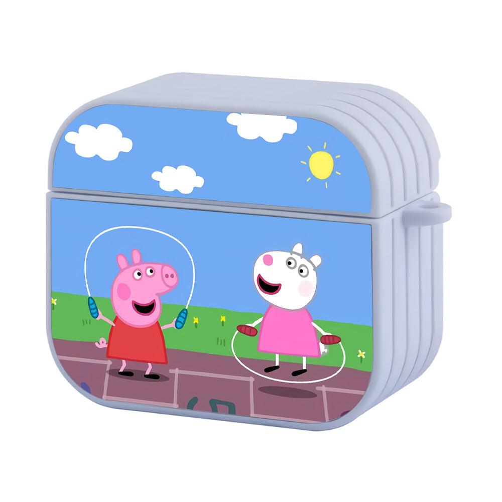 Peppa Pig Afternoon with Smile Apple Airpods 4 Case White