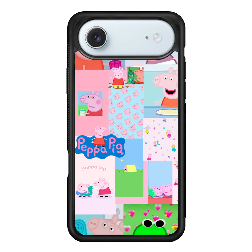 Peppa Pig George Collage iPhone 17 Air Case