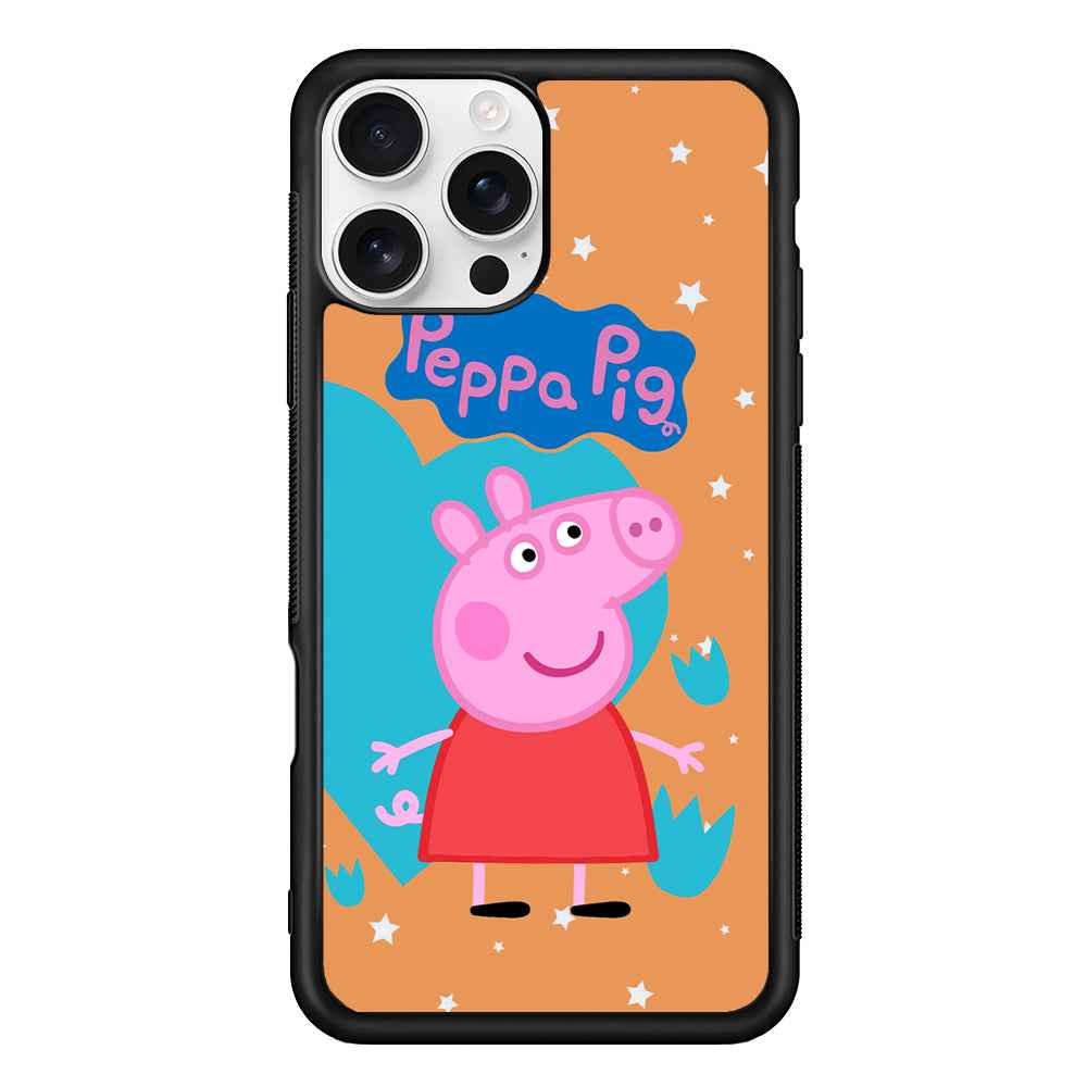 Peppa Pig Girl Convidence iPhone 16 Pro Case