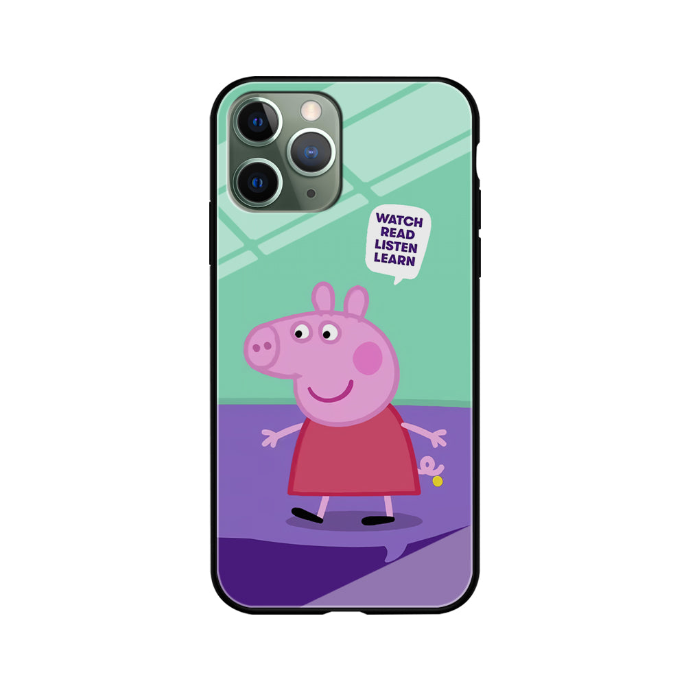 Peppa Pig Ready to Study iPhone 11 Pro Max Case