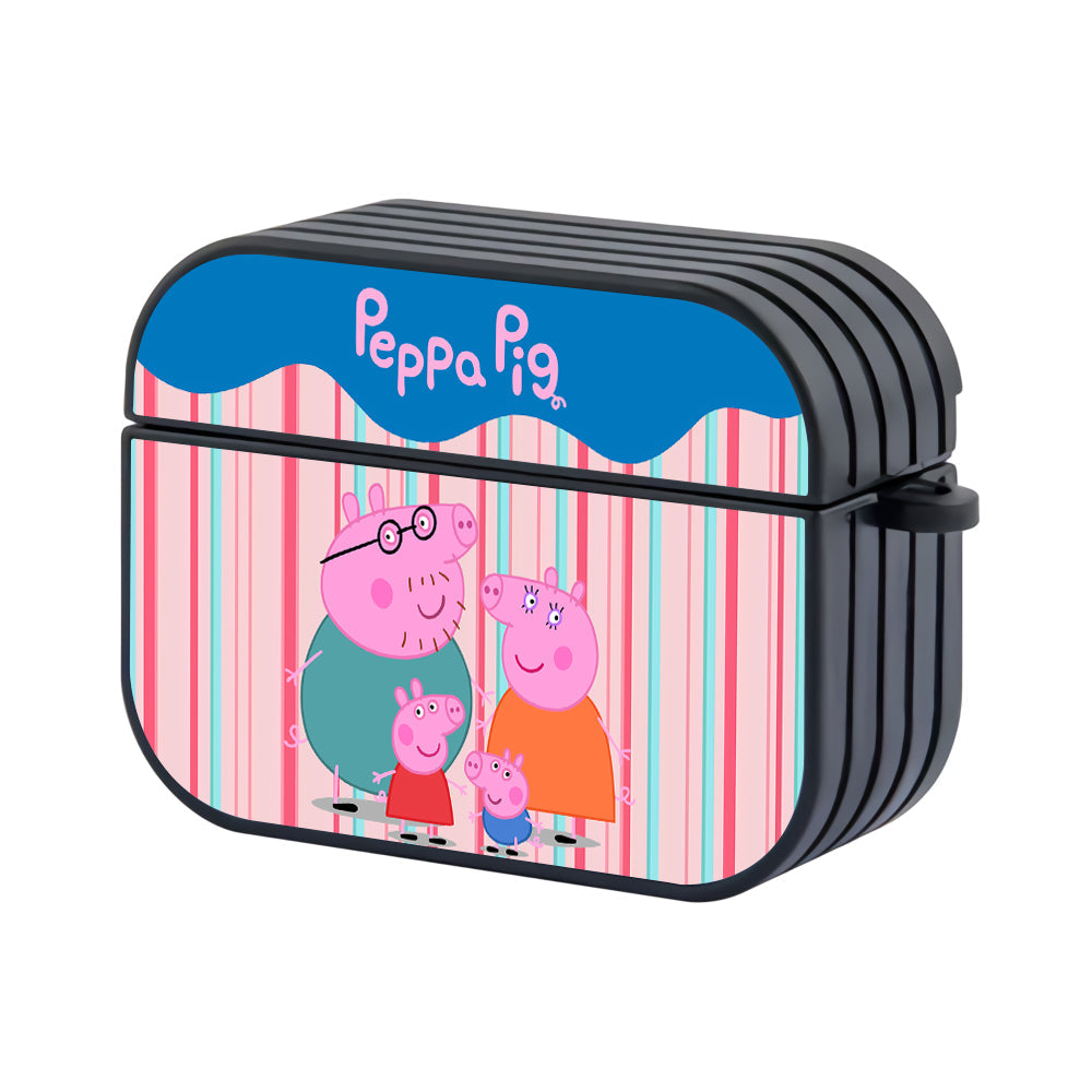 Peppa Pig Warmness of Family Apple AirPods Pro Case
