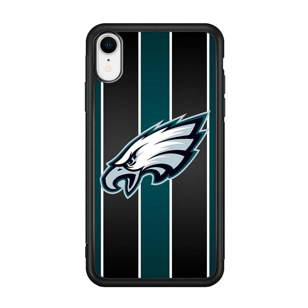 Philadelphia Eagles Stripe And Green iPhone XR Case