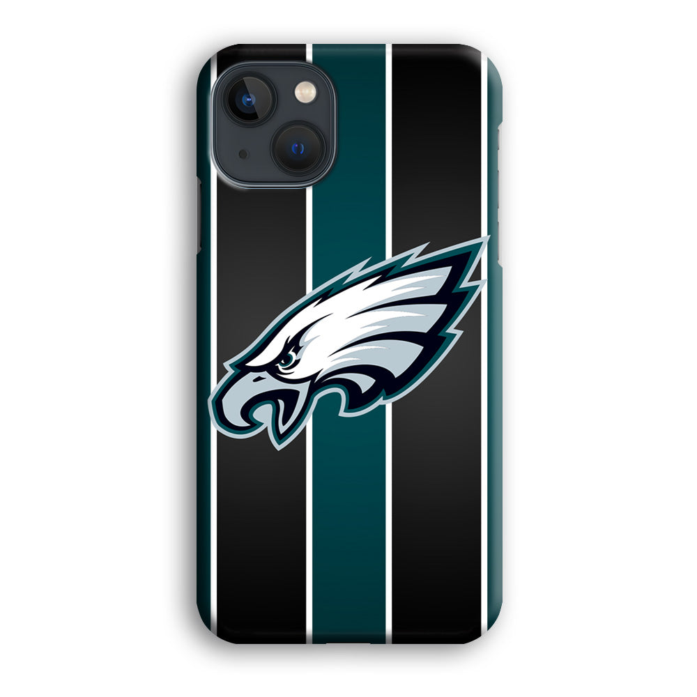 Philadelphia Eagles Stripe And Green iPhone 13 Case