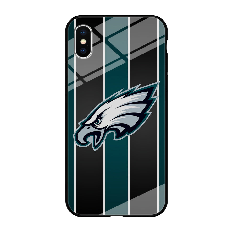 Philadelphia Eagles Stripe And Green iPhone X Case