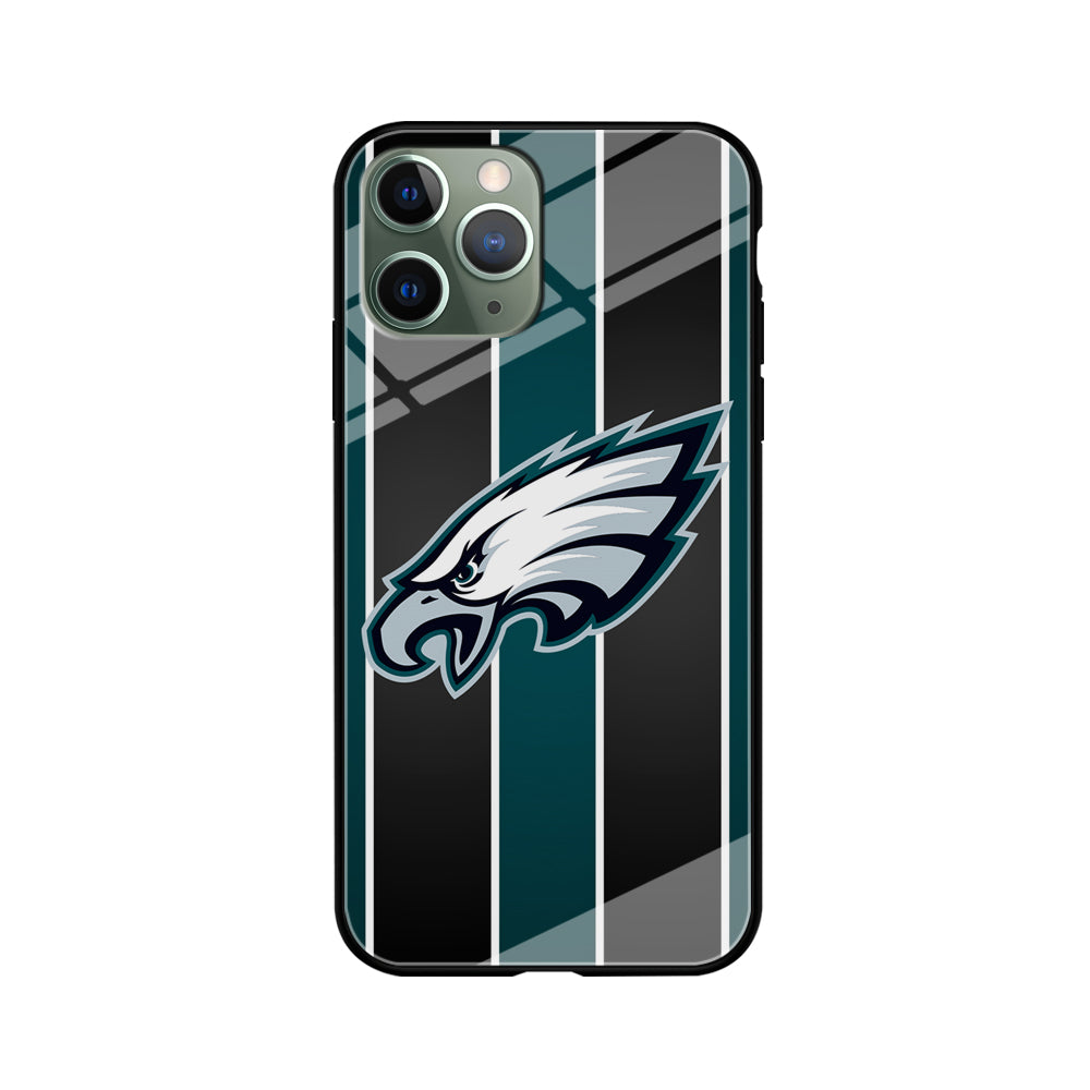 Philadelphia Eagles Stripe And Green iPhone 11 Pro Max Case