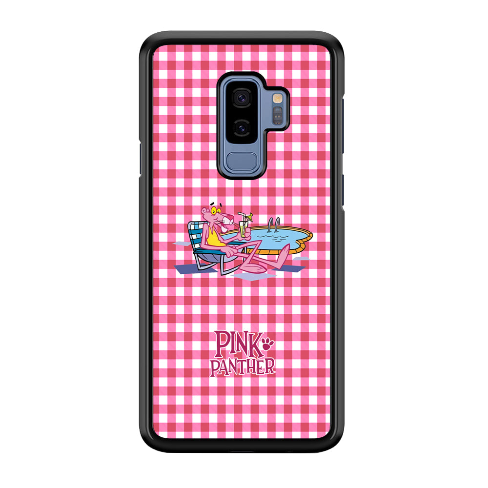 Pink Panther Relax with Swimming Samsung Galaxy S9 Plus Case