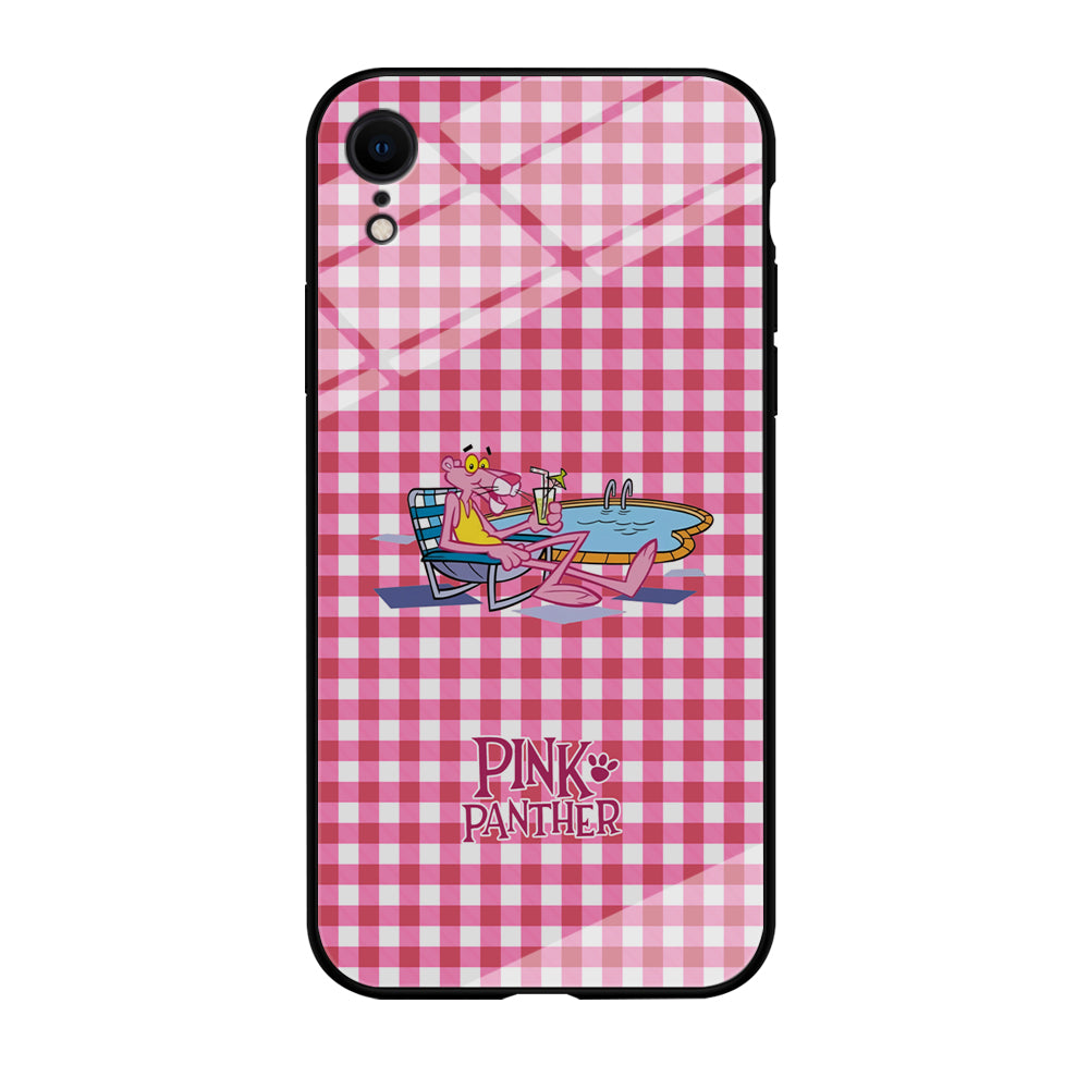 Pink Panther Relax with Swimming iPhone XR Case