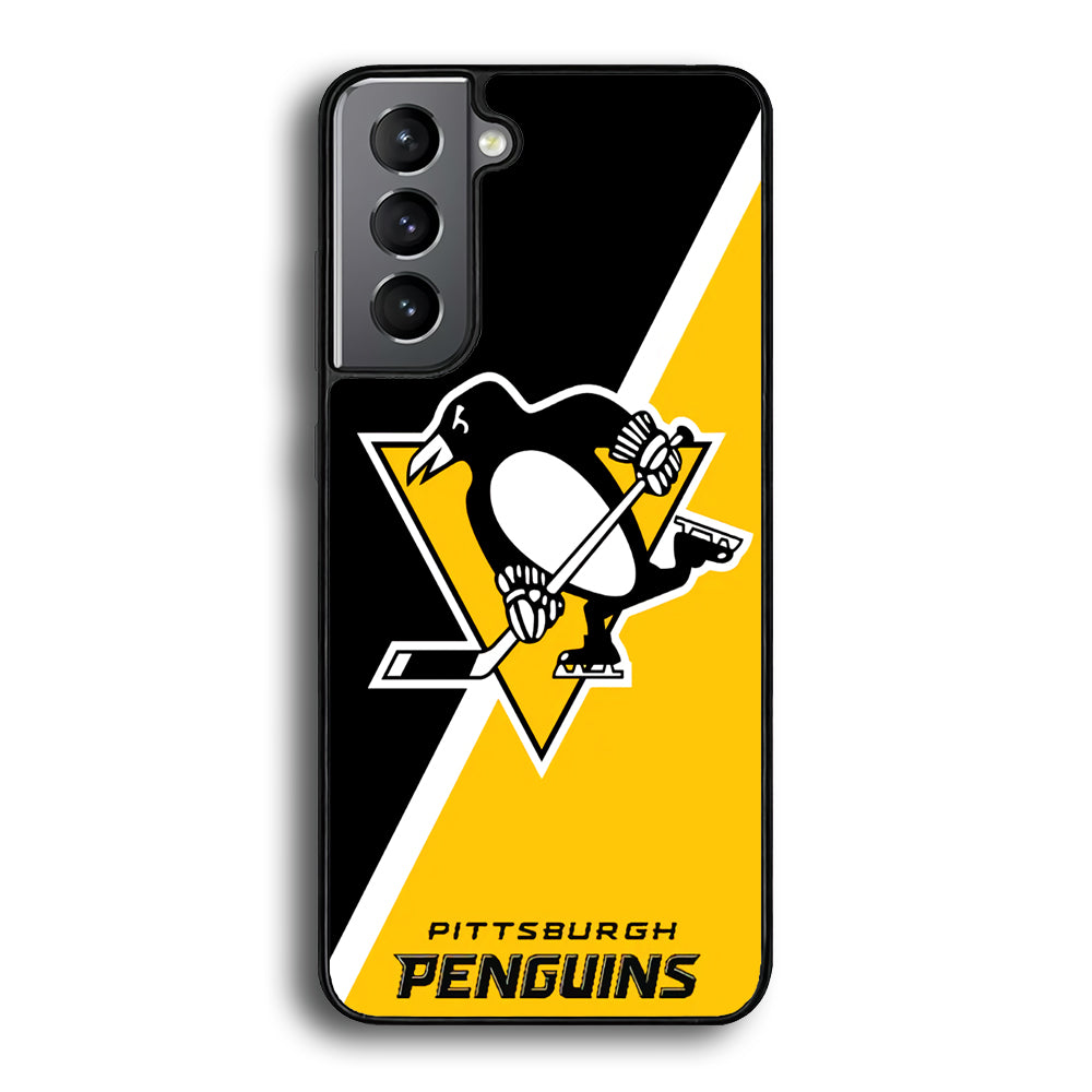 Pittsburgh Penguins Two Colour Samsung Galaxy S21 Case - Carneyforia