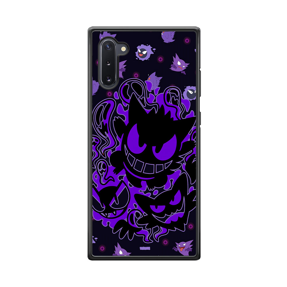 Pokemon Scary Smile from Gengar Samsung Galaxy Note 10 Case