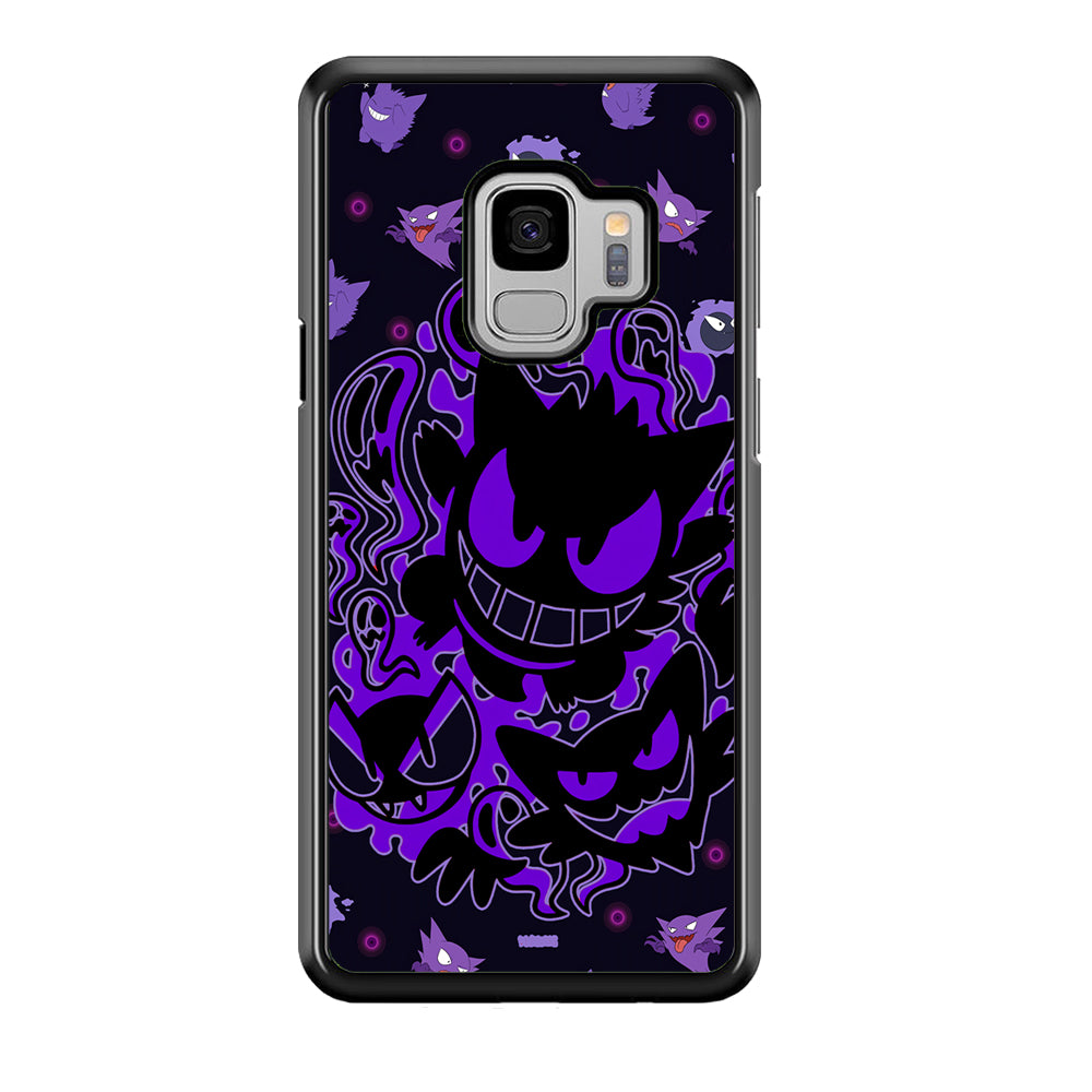 Pokemon Scary Smile from Gengar Samsung Galaxy S9 Case Default Title