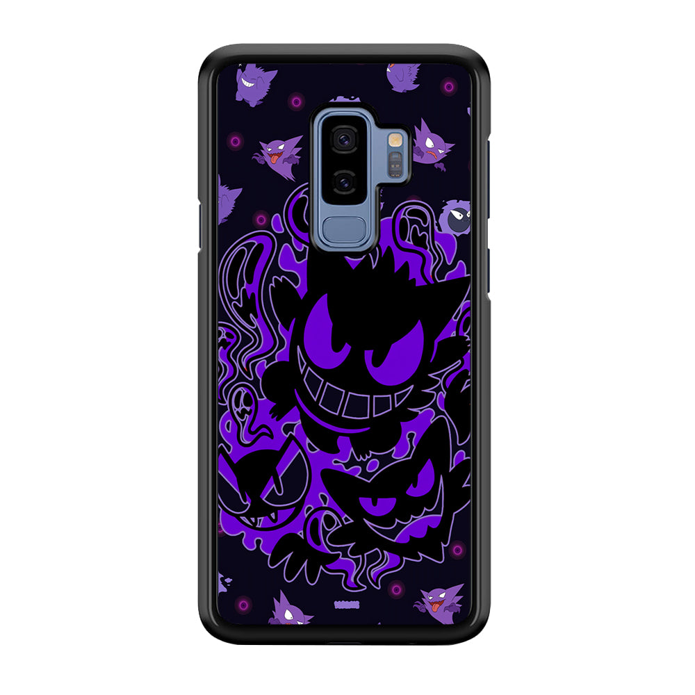 Pokemon Scary Smile from Gengar Samsung Galaxy S9 Plus Case