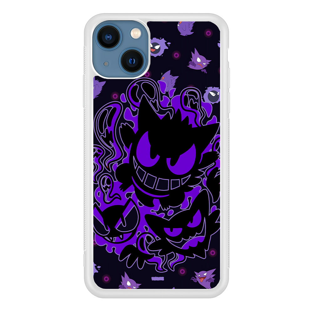 Pokemon Scary Smile from Gengar iPhone 13 Case