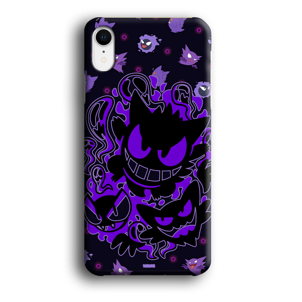 Pokemon Scary Smile from Gengar iPhone XR Case