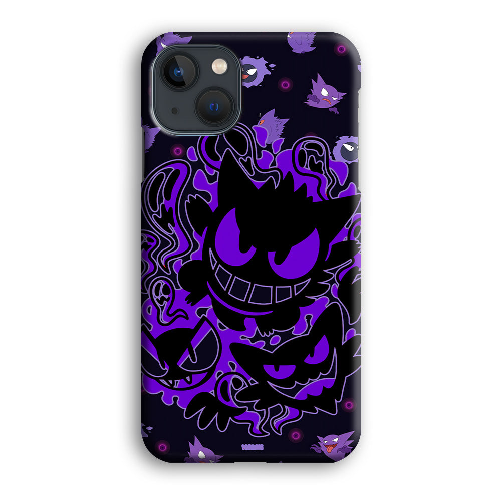 Pokemon Scary Smile from Gengar iPhone 13 Case