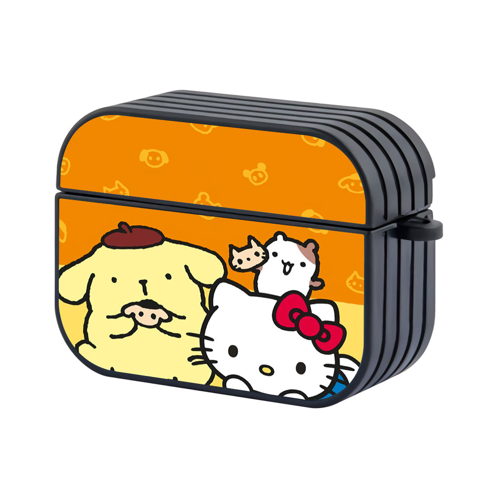 Pompompurin Hello Kitty Quaity Time Apple AirPods Pro 3 Case