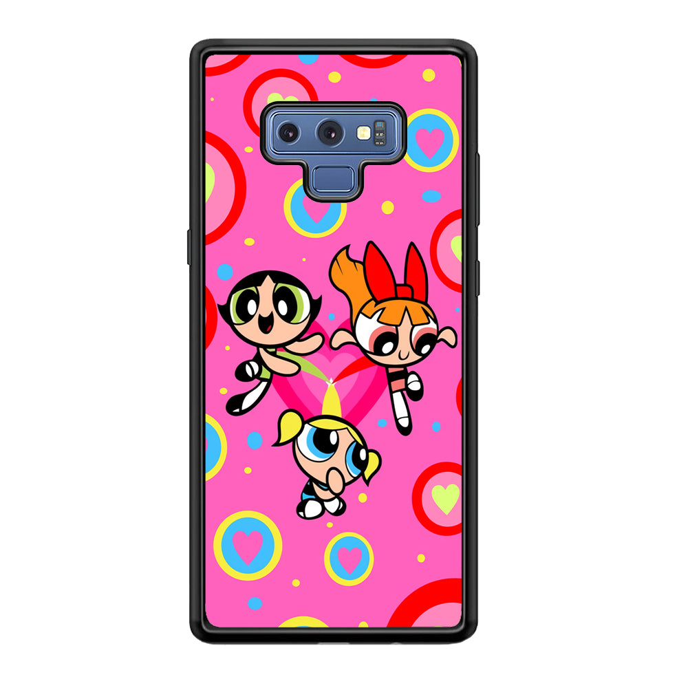 Powerpuff Girls Doodle Of Love Samsung Galaxy Note 9 Case